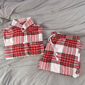LOVE By GAP Plaid Pajama Set